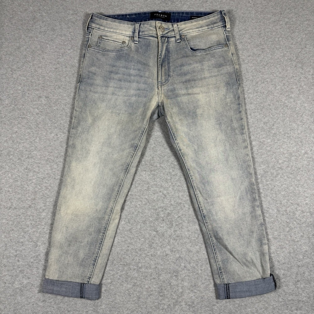 PacSun Skinniest Jeans Men's 32x30 Light Wash Skinny Stretch